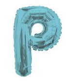 Letter P Light Blue- 14