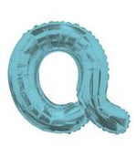 Letter Q Light Blue- 14" in