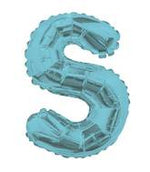Letter S Light Blue- 14" in