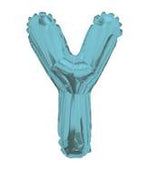 Letter Y Light Blue- 14