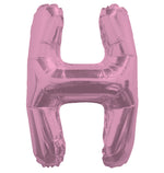 Letter H Light Pink- 14