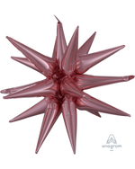 Rose Gold Magic Star Foil Balloon 20" in