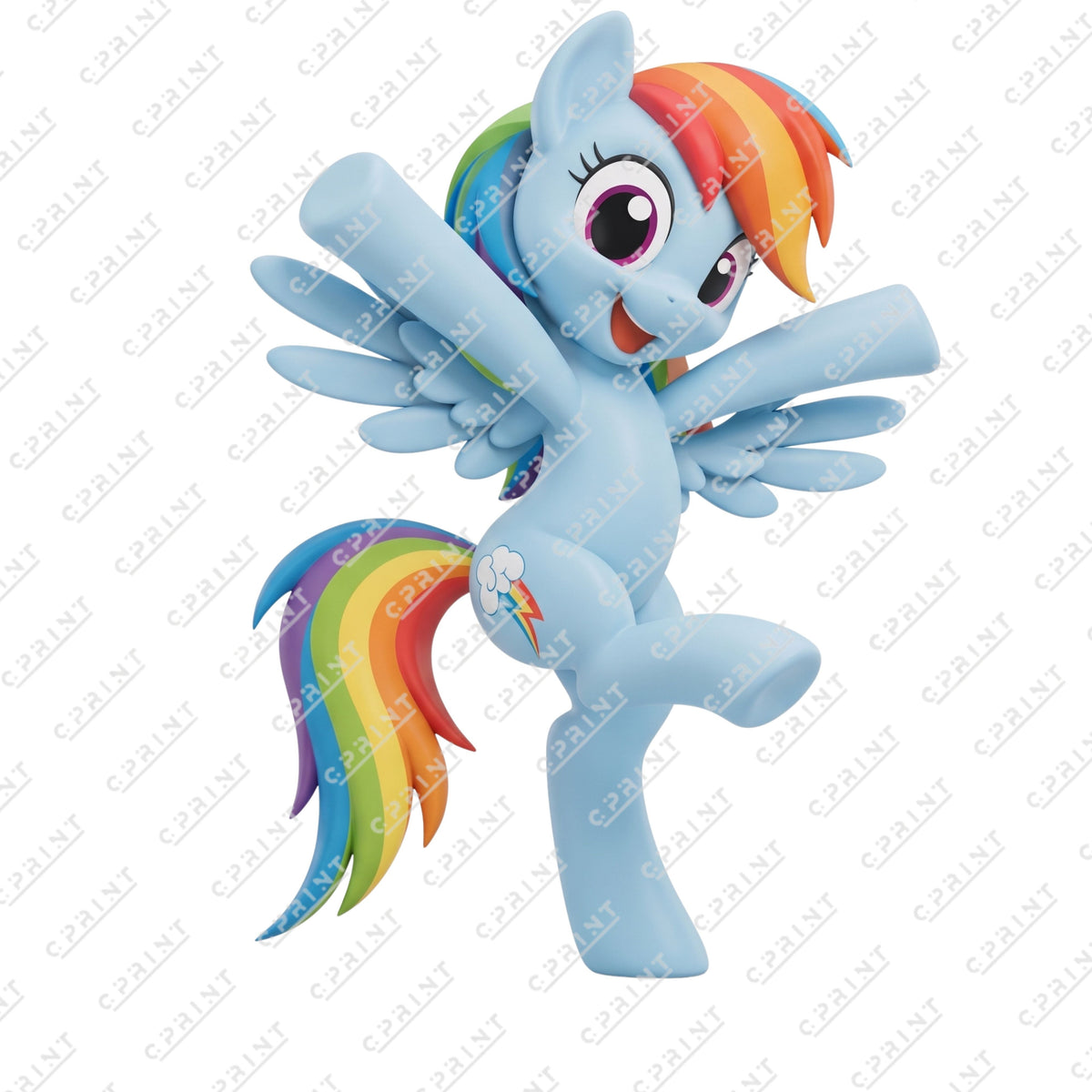 My Little Pony cutout
