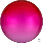 Orbz Ombre 16" Red & Pink