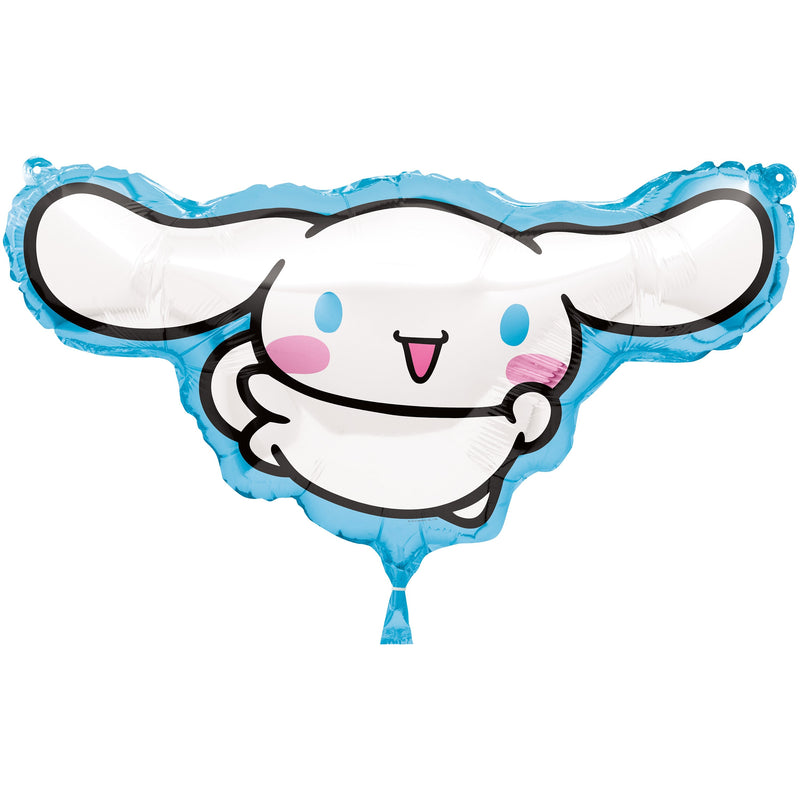28" Wide x 13" Height Cinnamoroll Hello Kitty Shape Foil Balloon