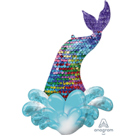 Mermaid Sequin Tail 39"