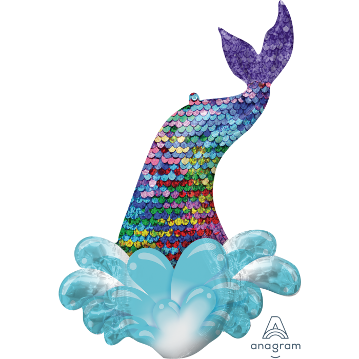 Mermaid Sequin Tail 39"
