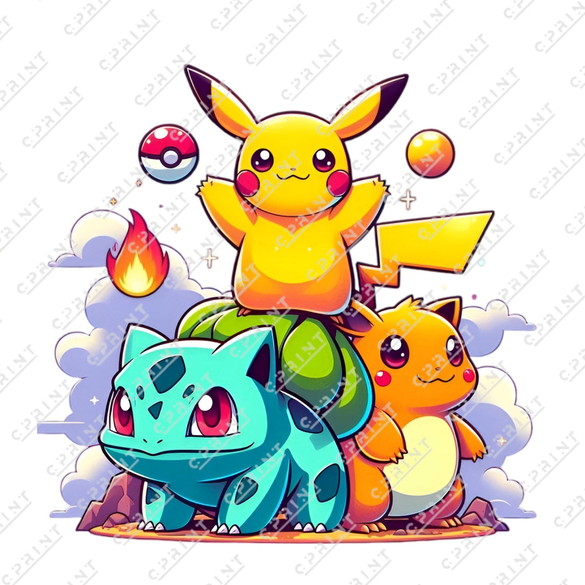 Pokemon Character Cutouts