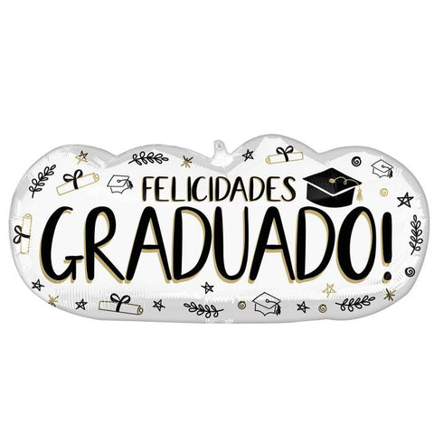 Sketched Felicidades Graduado 30