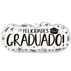 Sketched Felicidades Graduado 30