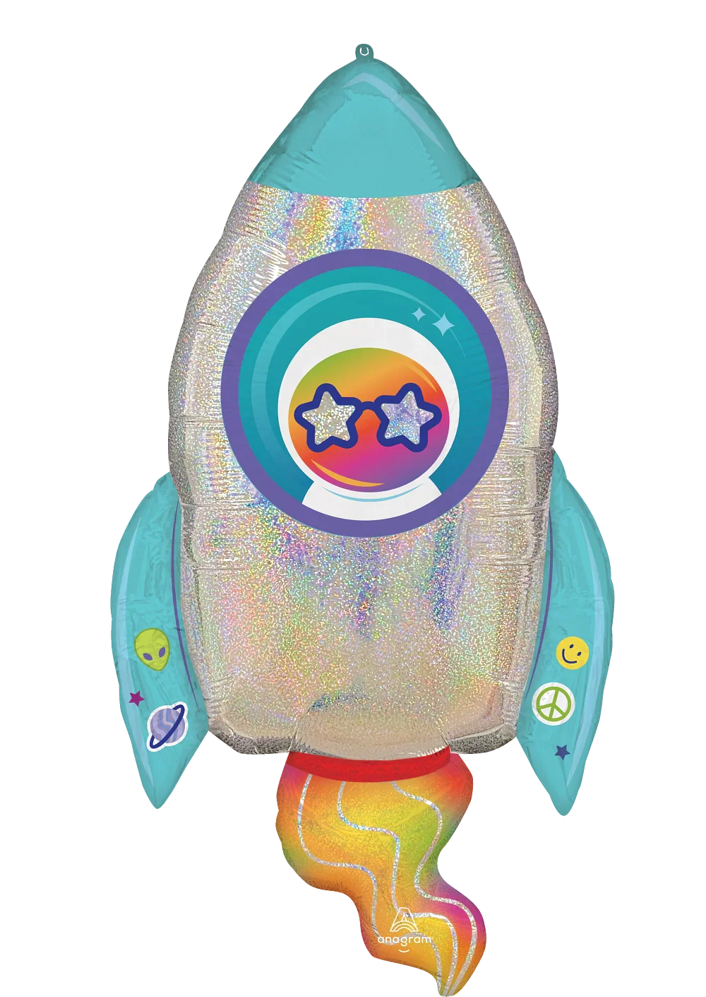 29" Holographic SuperShape Outer Space Foil Balloon
