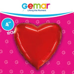 Red Heart Gemar Single Pack 4"