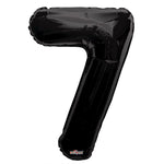Number 7 Black - 34" in