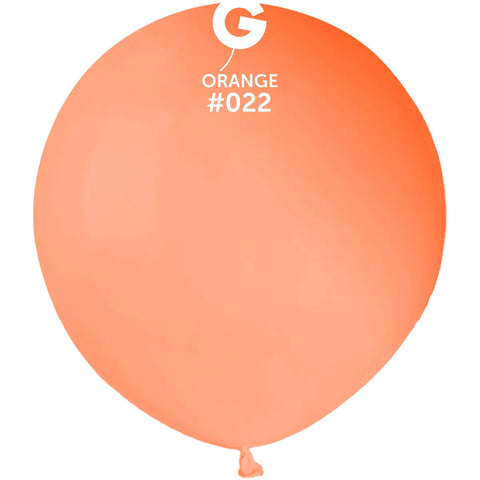 Neon Balloon Orange GF19-022 | 25balloons per package of 19