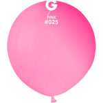 Neon Balloon Pink GF19-025 | 25balloons per package of 19" each