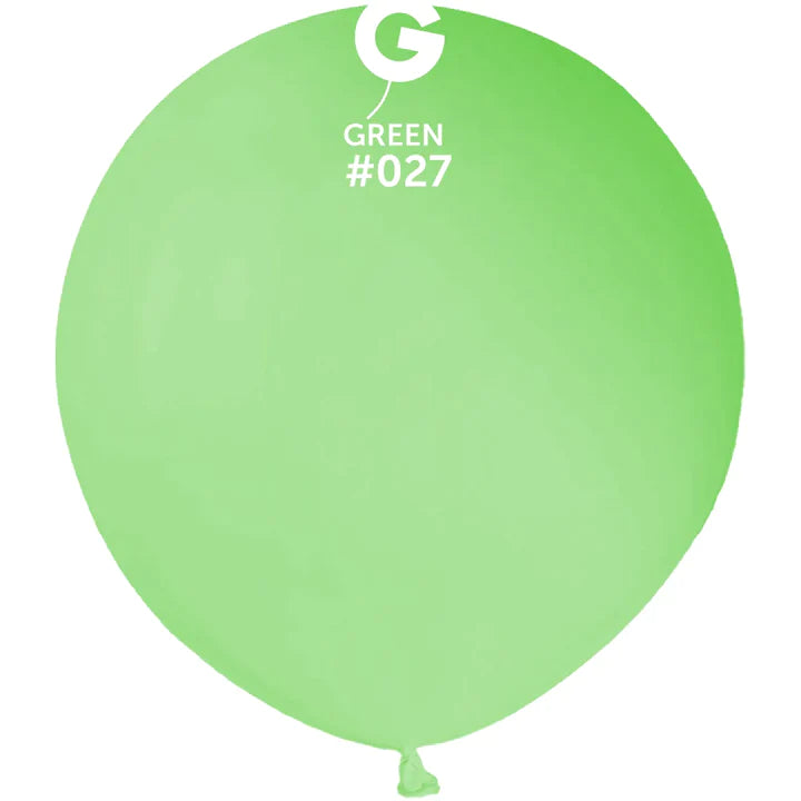 Neon Balloon Green GF19-027 | 25 balloons per package of 19" each