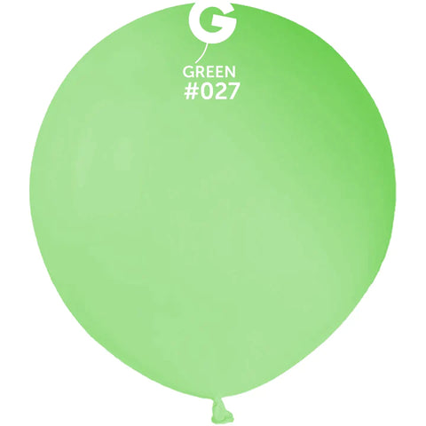 Neon Balloon Green GF19-027 | 25 balloons per package of 19