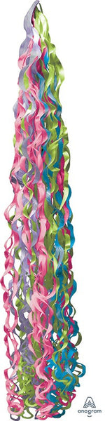 Jewel Tones Twirlz Balloon Tail