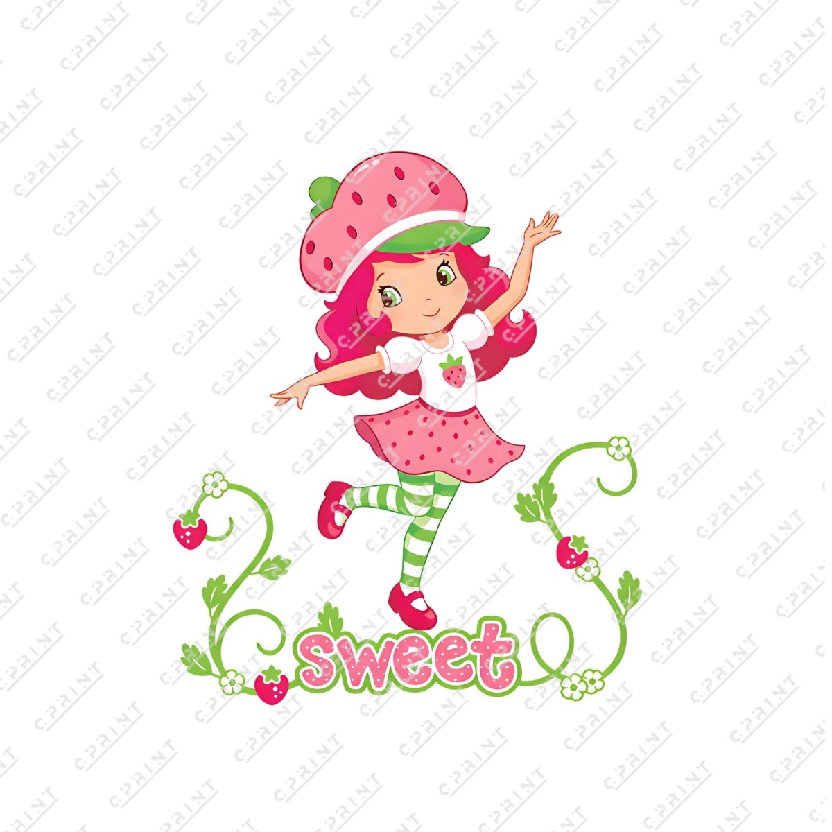Strawberry Girl Character Standee Cutout