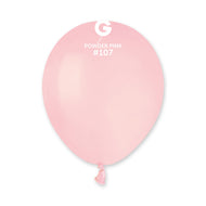 GEMAR | Solid Balloon Powder Pink #107 - 5 in. Marshmallow