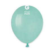 GEMAR | Solid Balloon Tiffany #109 - 5 in. Marshmallow