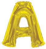 Letter A Gold- 34" in