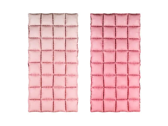 RECTANGULAR FOIL BALLOON BACKDROP PINK OMBRE (72x143CM) 28"x56"