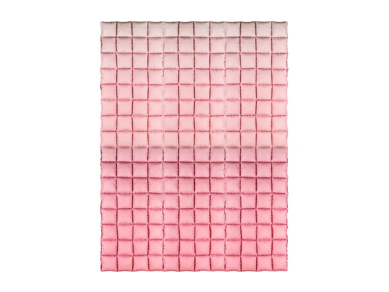 RECTANGULAR FOIL BALLOON BACKDROP PINK OMBRE (72x143CM) 28"x56"