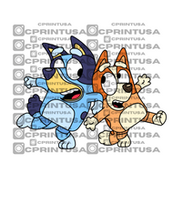 BLUEY & BINGO CUT OUT