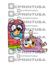 BLUEY & BINGO CUT OUT