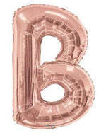 Letter B Rose Gold- 34