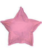 2 Star Shaped Foil Balloon 18" in each. Baby Pink