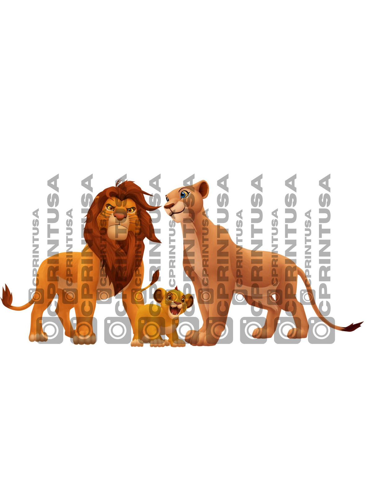 LION KING CUT OUT