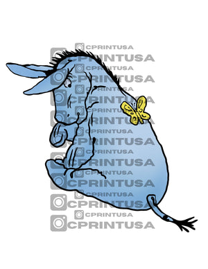 WINNIE POOH EEYORE CUT OUT