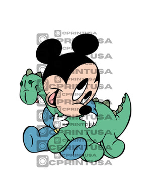 BABY MICKEY CUT OUT