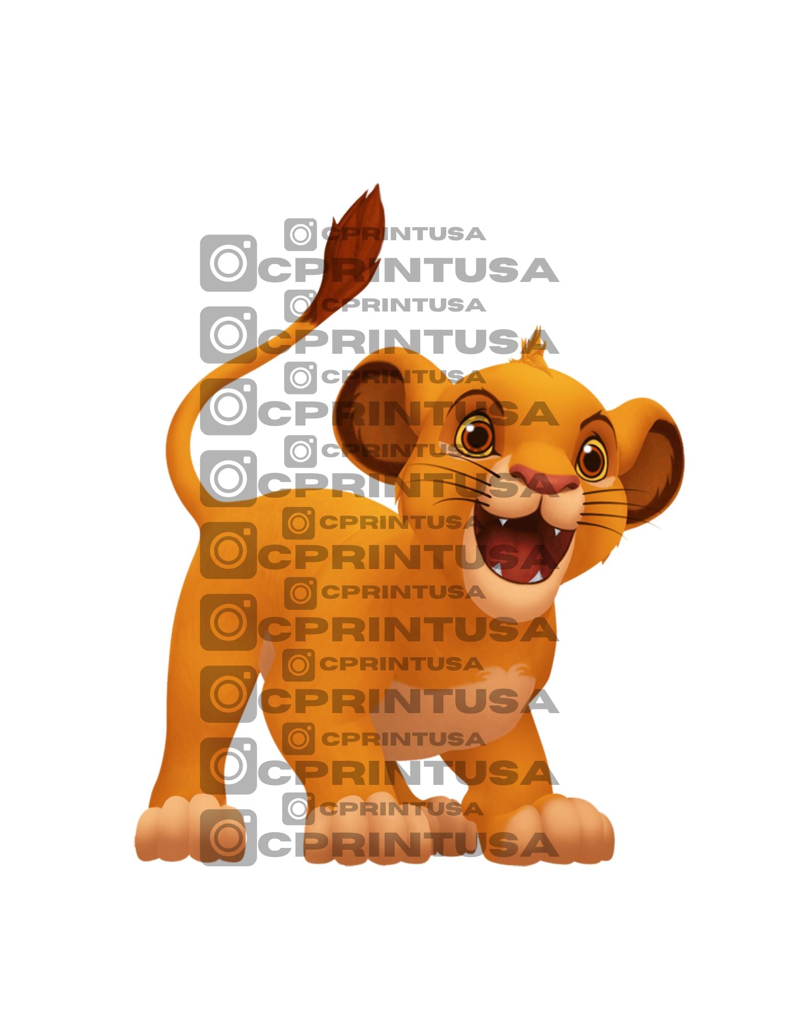 LION KING CUT OUT