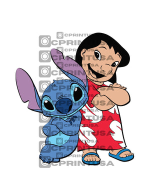 LILO AND STITCH CUT OUT