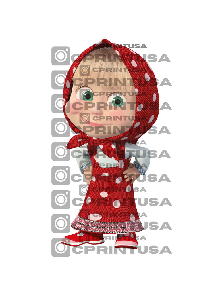 MASHA AND THE BEAR CUT OUT