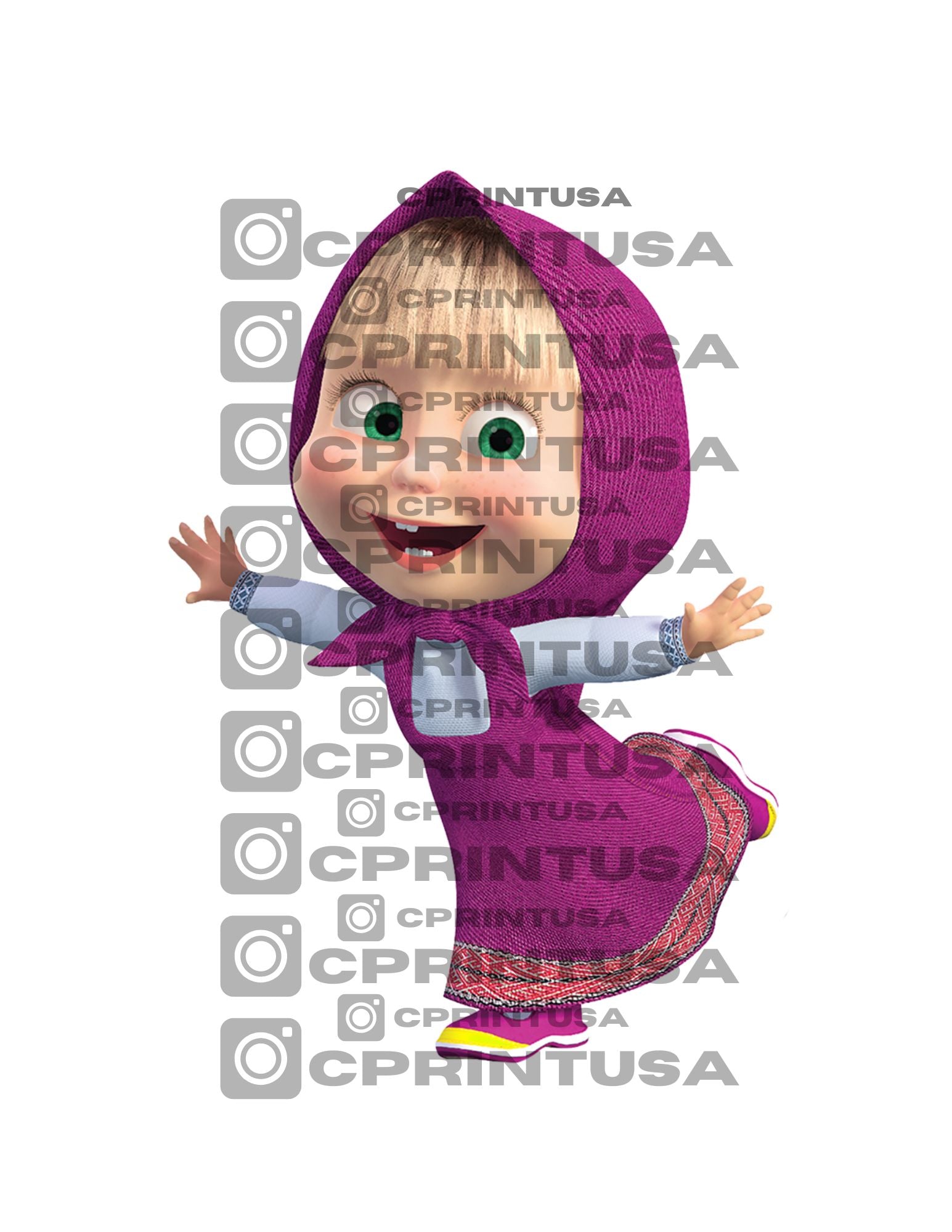 MASHA AND THE BEAR CUT OUT