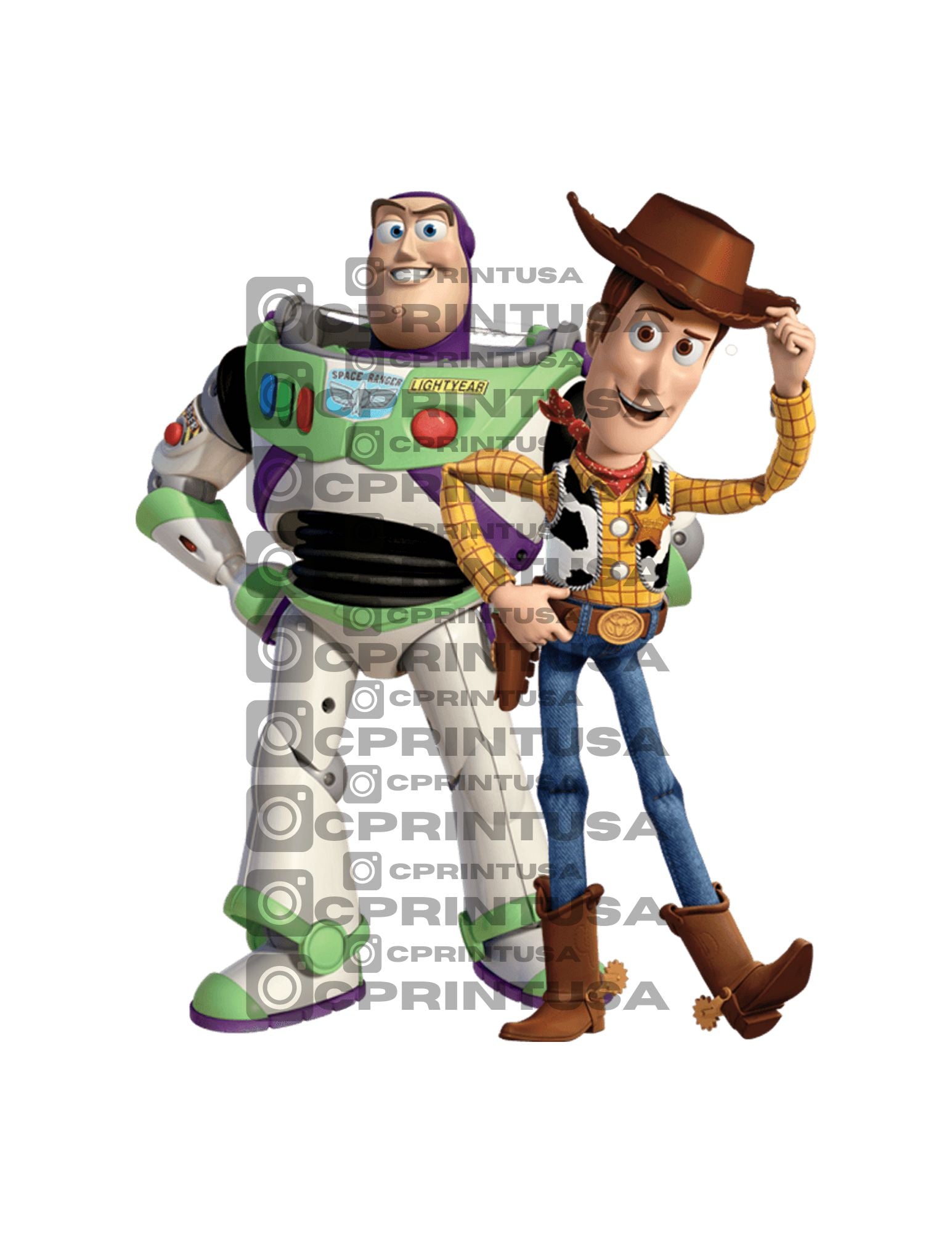 AZ Diamondbacks Toy Story Strikeout Woody, Slugger Buzz