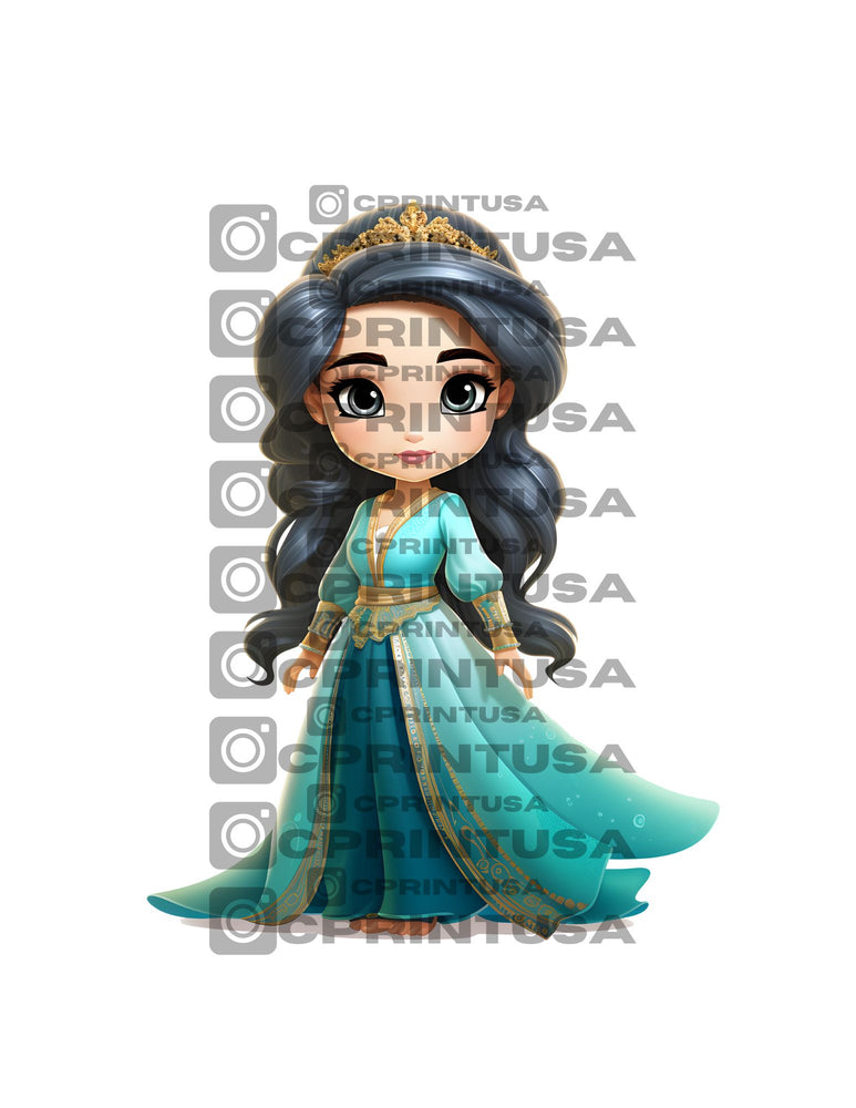 ANIMATED PRINCESS CUT OUT