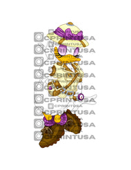 DAISY DUCK SAFARI CUT OUT