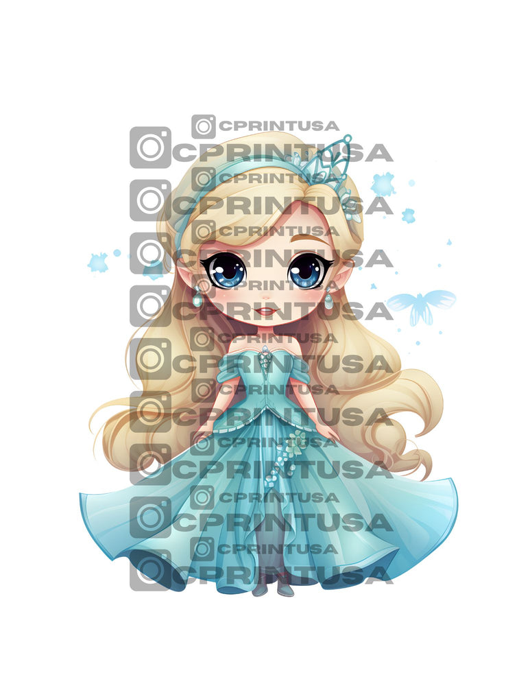 ANIMATED PRINCESS CUT OUT