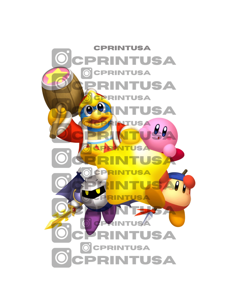 KIRBY CUT OUT