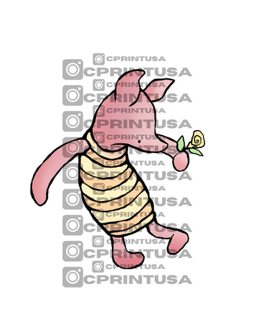 WINNIE POOH PIGLET eCUT OUT