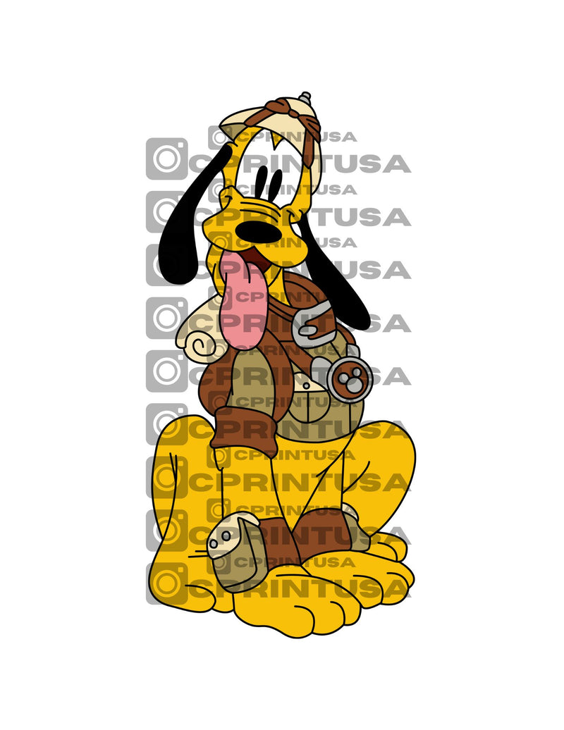 PLUTO SAFARI CUT OUT
