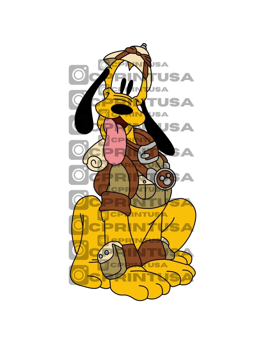 PLUTO SAFARI CUT OUT