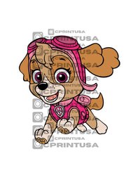 PAW PATROL SKYE #2 CUT OUT