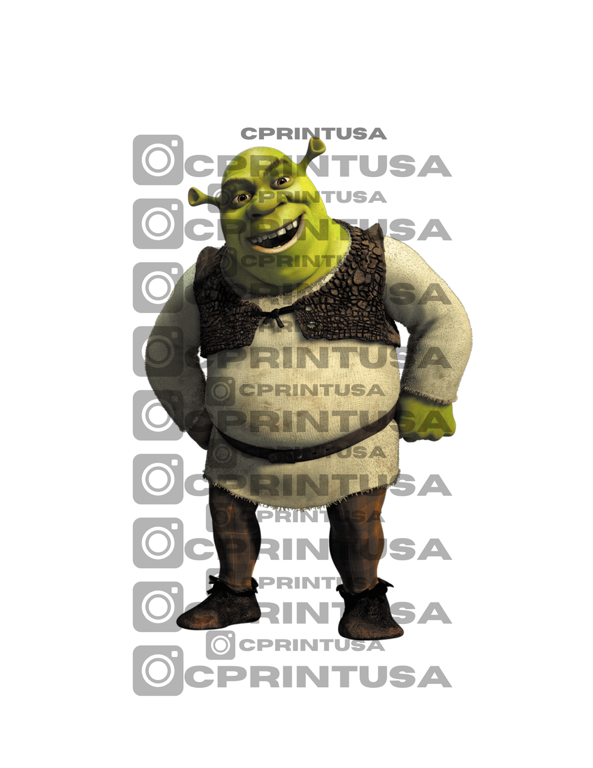 SHREK CUT OUT