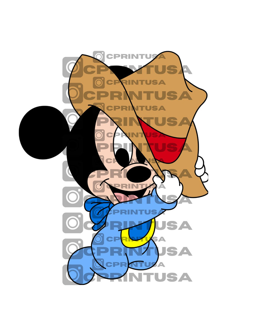 BABY MICKEY CUT OUT